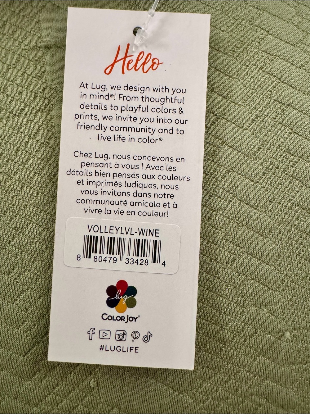 Lug Matte Lux Pouch Wine NWT - Picture 10 of 13